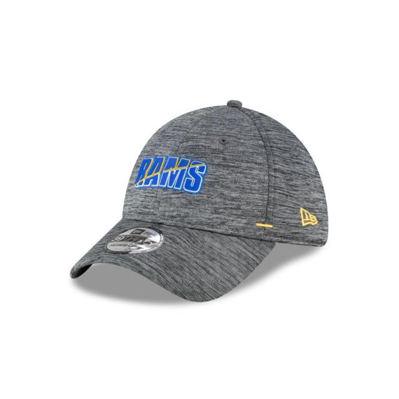 NFL Los Angeles Rams Summer Sideline 39Thirty Stretch Fit (AHO7658) - Grey New Era Caps